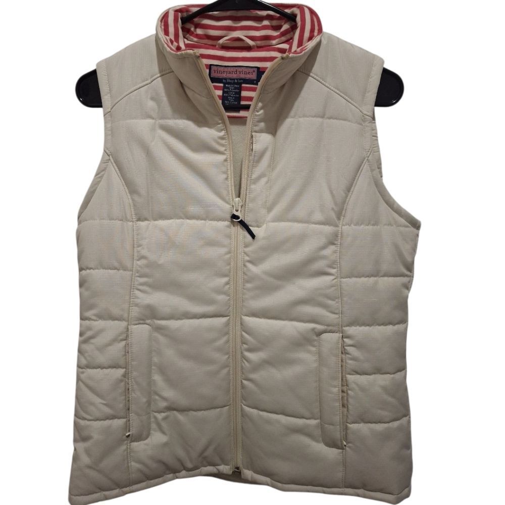 Vineyard Vines Puffer Vest Jacket Size S